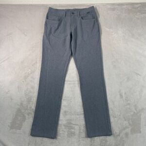 Travis Mathew Open To Close Golf Pants Men‎ 30x32 Grey Performance Stretch NWOT